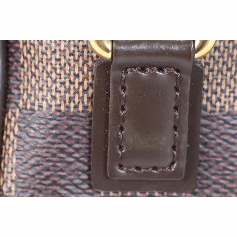 Louis Vuitton Damier Ebene clutch bag Brown Cloth ref.561021 - Joli Closet