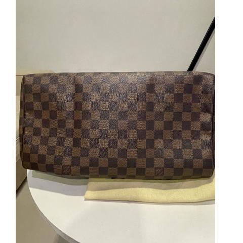 Louis Vuitton Damier Ebène Speedy 35 ○ Labellov ○ Buy and Sell Authentic  Luxury