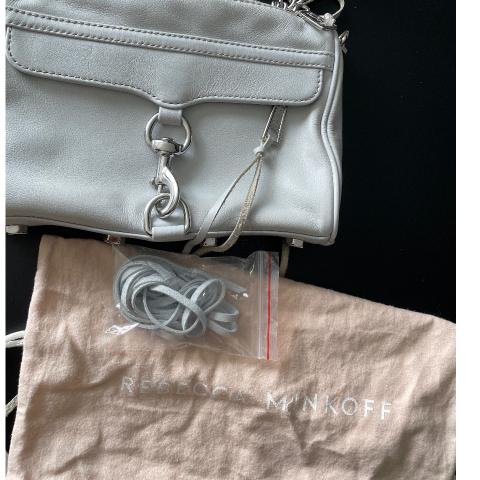 Rebecca minkoff mini mac on sale grey