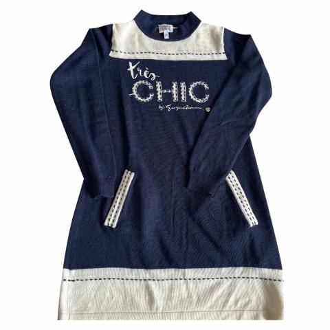 Sell Armani Junior Navy Sweater Dress - Blue 