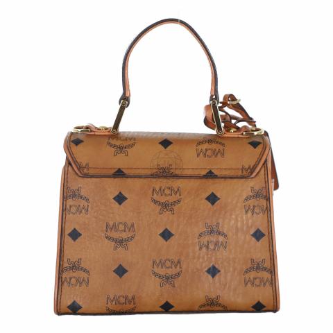 Sell MCM Heritage Collection Front Lock Crossbody Bag Brown