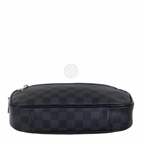 Louis Vuitton Ambler Waist Bag Damier Graphite Black 23188022