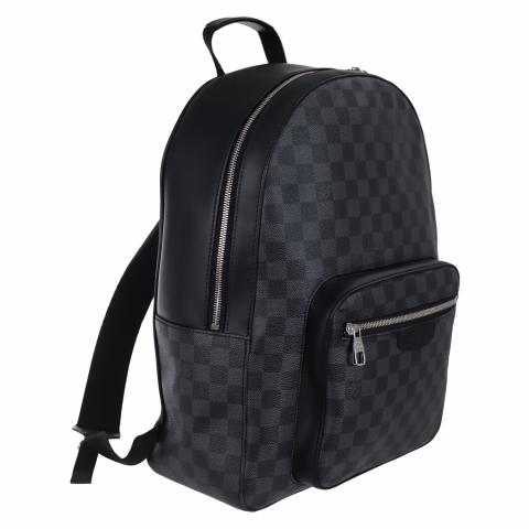 Josh backpack leather bag Louis Vuitton Black in Leather - 24350757