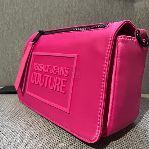 Cross body bags Versace Jeans Couture - Lettering logo bag in pink -  E1VWABF171899426