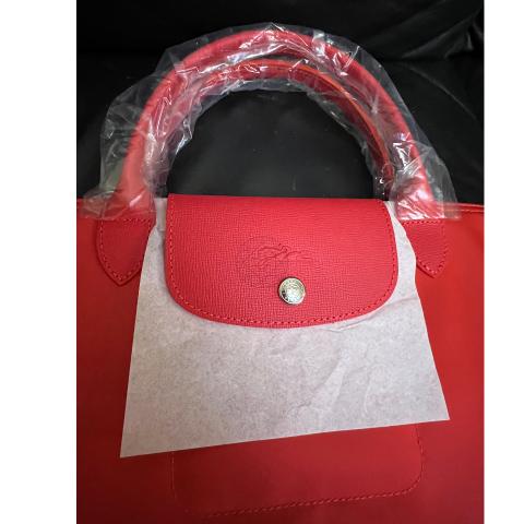 tas tote-bag Longchamp Le Pliage Neo Small Top Handle Bag Rouge Red