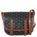 Belvedère leather crossbody bag Goyard Black in Leather - 32347552