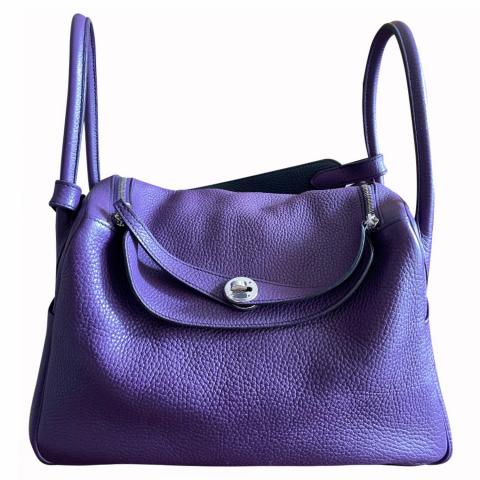 hermes lindy purple