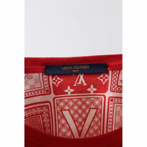 Louis Vuitton 2018 Playing Cards T-Shirt - Red T-Shirts, Clothing