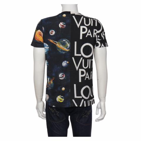 Sell Louis Vuitton Half & Half Galaxy Shirt - Multicolor