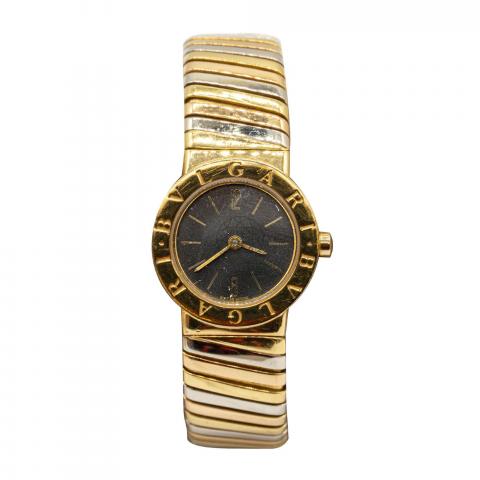 Sell Bvlgari Vintage Expandable Tri-Colour Tubogas BB23 2T Watch in 18K  YG/RG/WG (Medium Model) - Gold 