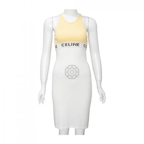 Women's Celine technical jersey bra top, CELINE
