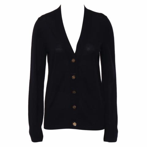 Sell Tory Burch Simone Cardigan in Navy - Navy Blue 