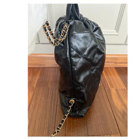 Chanel Vintage Denim Quilted Drawstring Hobo Shoulder Tote Bag For Sale at  1stDibs
