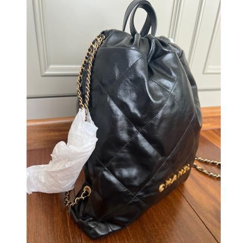 Sell Chanel Large C22 Backpack - Black