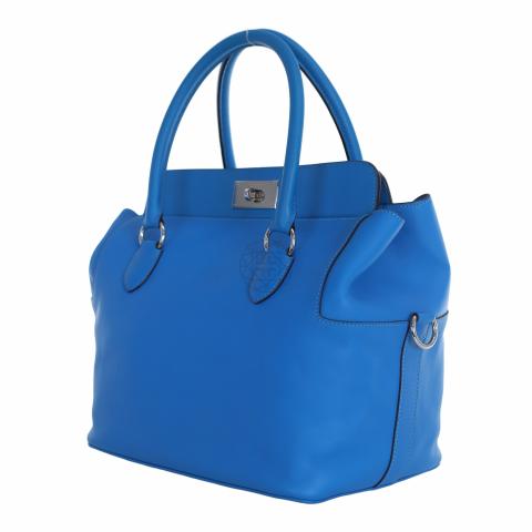 Sold at Auction: Hermes 26cm Hydra Blue Swift Leather Toolbox Bag