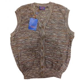Missoni Example Knitted Vest - Brown/Multicolor