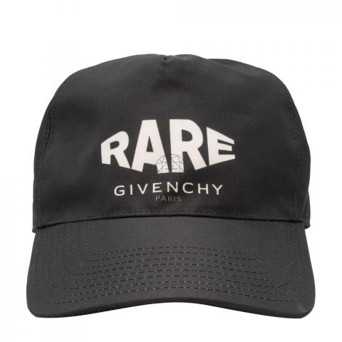 Sell Givenchy Black Rare Logo Baseball Cap - Black 
