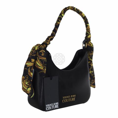 Versace Jeans Couture Thelma Tote Bag With Silk Scarf in Black