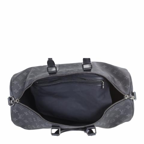 Sell Louis Vuitton Monogram Eclipse Keepall 45 Duffle Black/Grey