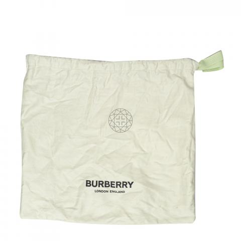 Burberry Small Lola Needle Punch Embroidered Canvas Bucket Bag
