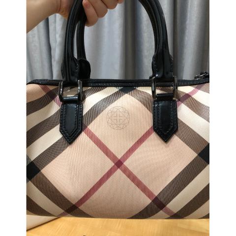 Burberry Nova Check Boston Bag - Handle Bags, Handbags - BUR55616