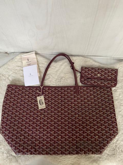 Goyard Saint Louis Tote GM Bordeaux