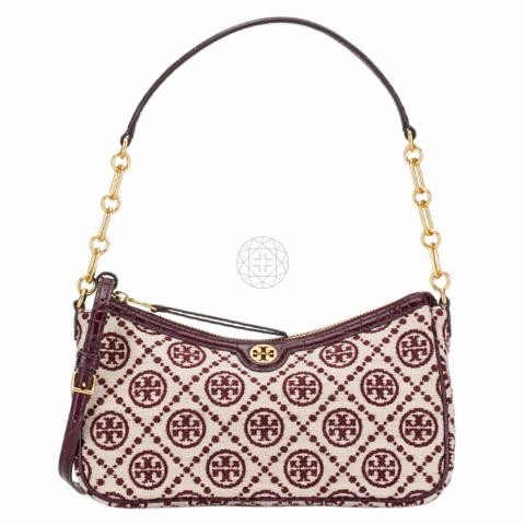 Tory Burch Taupe Leather goldtone hardware Magnetic Quilted Bag — Labels  Resale Boutique