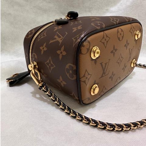 Louis Vuitton 2020 Reverse Monogram Vanity PM w/ Chain Strap - Brown Handle  Bags, Handbags - LOU799191