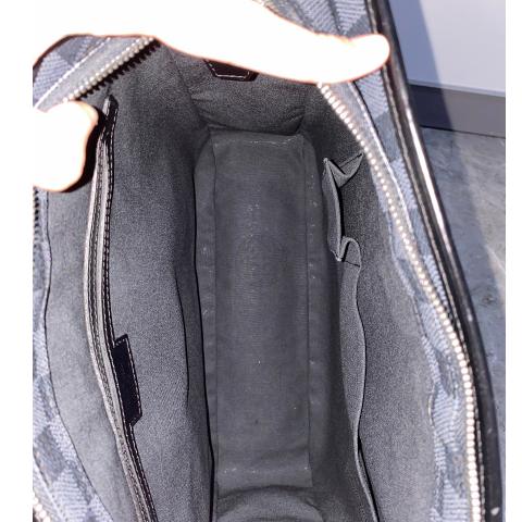 Tadao vinyl satchel Louis Vuitton Black in Vinyl - 34388812