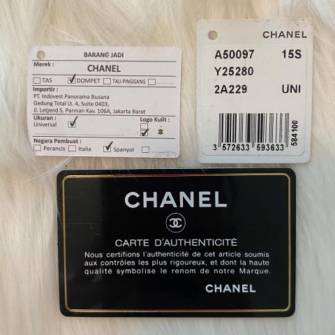 Two 2 Chanel Clothing Label Tag Sewing Replacement White and Black  eBay