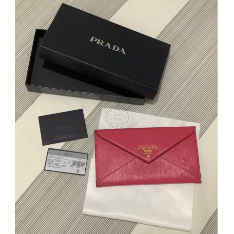 Sell Prada Envelope Wallet - Pink 