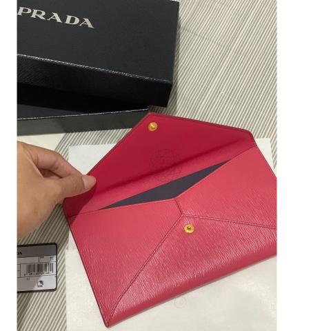 Sell Prada Envelope Wallet - Pink 
