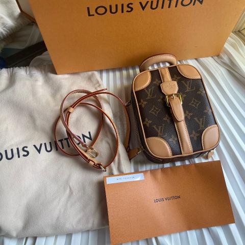 Sell Louis Vuitton Monogram Vertical Mini Luggage Bag - Brown