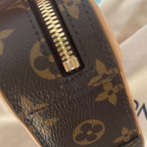 Luggage mini leather handbag Louis Vuitton Brown in Leather - 31372294