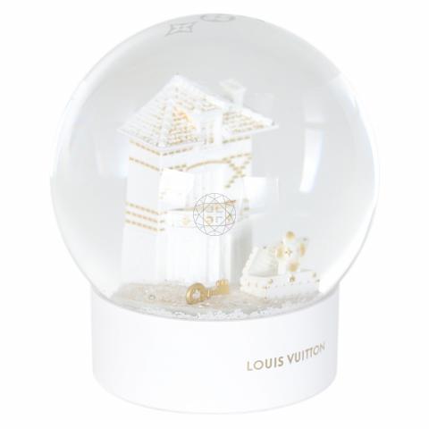 Louis VUITTON, Snow globe featuring the Maison d'Asnière…