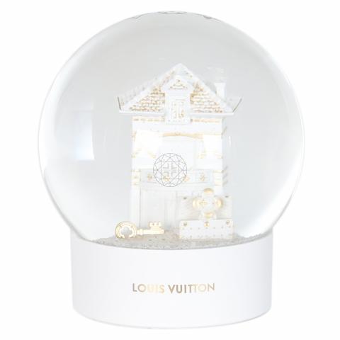 Louis Vuitton Rare Snow Globe Wardrobe Boot Home Decor at 1stDibs