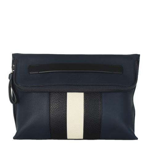 Sell Bally Benjy Folded Clutch Dark Blue