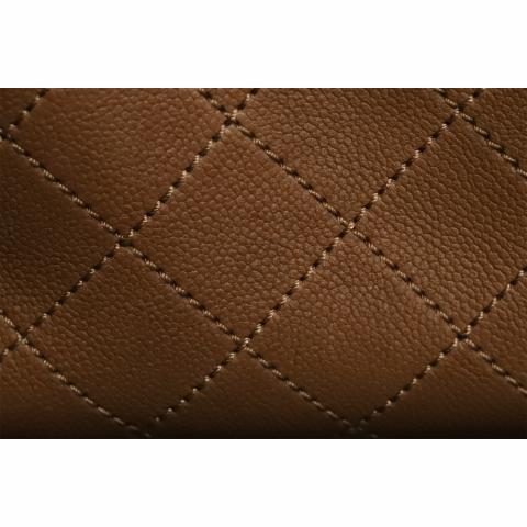 Sell Chanel Caviar Leather Quilted Covered CC Tote - Brown