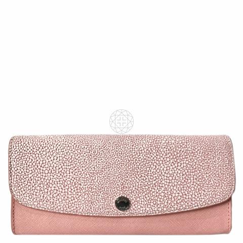 Michael Kors Bedford ZA Continental Wallet Blossom in rose, Small Leather  Goods | Leather pocket wallet, Pink leather wallet, Real leather wallet