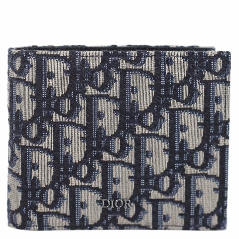 Christian Dior Leather Folding Wallet Logo Folding Wallets  (2OBBH027YSE_H05E, 2OBBC027YSE_H03E, 2OBBC027YSE_H05E)