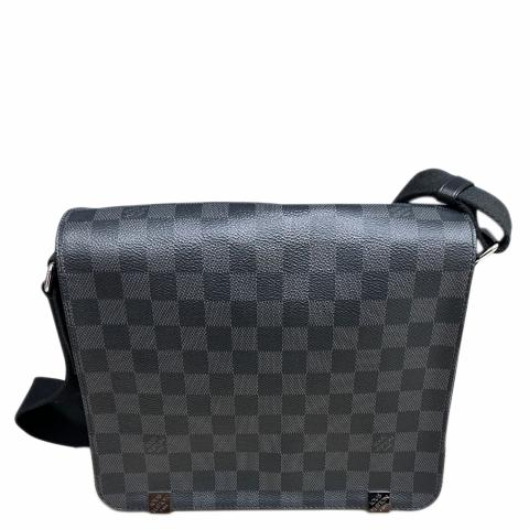 Louis Vuitton Damier Ebene District PM Messenger Bag