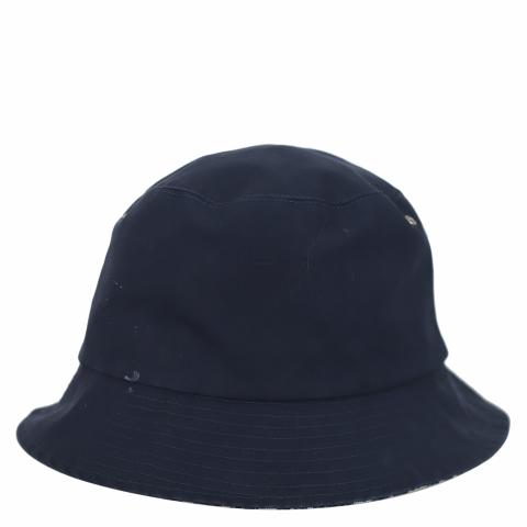 Dior - Teddy-d Large Brim Bucket Hat with Veil Black Cotton Blend - Size 58 - Women