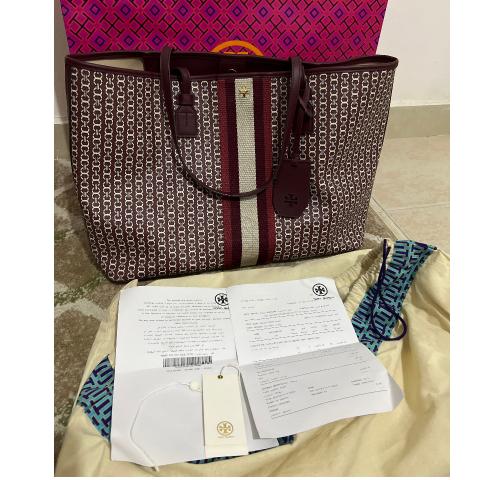 Tory Burch Gemini Link Canvas Tote (Rant☹️) 