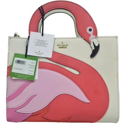 Sell Kate Spade New York By The Pool Flamingo Sam Satchel Bag -  Pink/Multicolor 