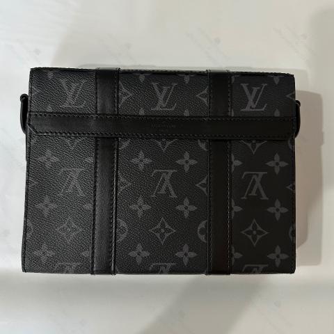 Louis Vuitton Monogram Black Eclipse Trunk Messenger Bag – The Closet