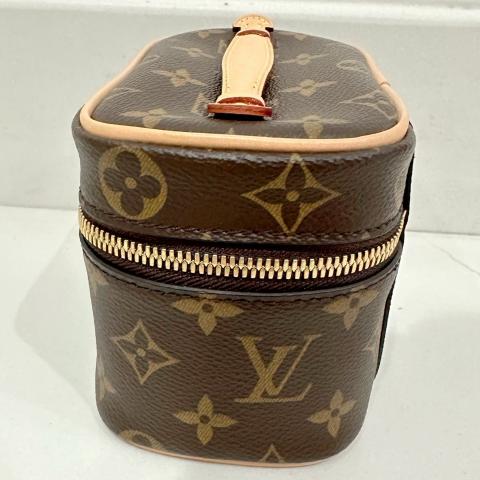 Louis Vuitton Monogram Nice Nano Toiletry Pouch w/ Tags - Brown Cosmetic  Bags, Accessories - LOU422144