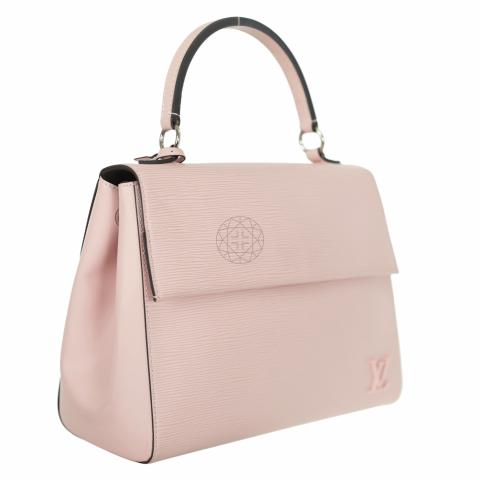 Louis Vuitton Rose Ballerine Epi Leather Cluny MM Bag at 1stDibs