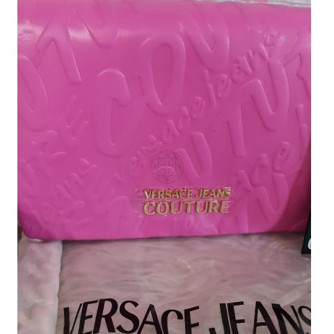 Autre Marque Versace Jeans Couture Rubber Logo Shoulder Bag Pink Plastic  Polyurethane ref.696929 - Joli Closet