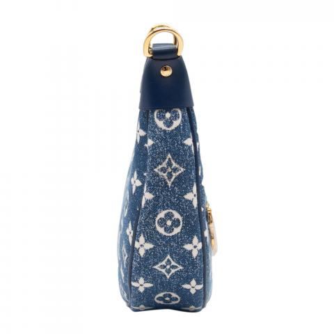 Louis Vuitton Loop Handbag Cruise 22 Ecru/Blue in Canvas/Leather