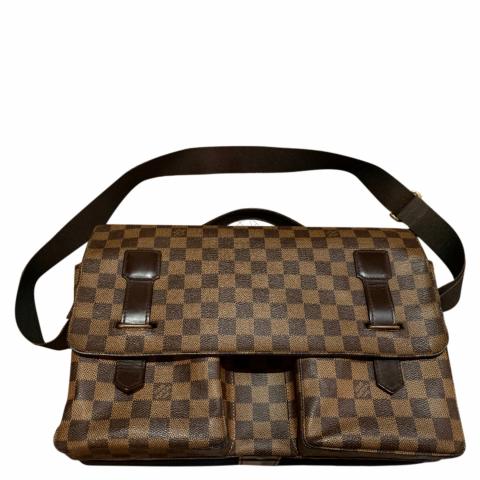 Louis Vuitton Large Damier Messenger Bag. Brown ref.88436 - Joli